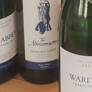 Bottles of Warden Abbey wine